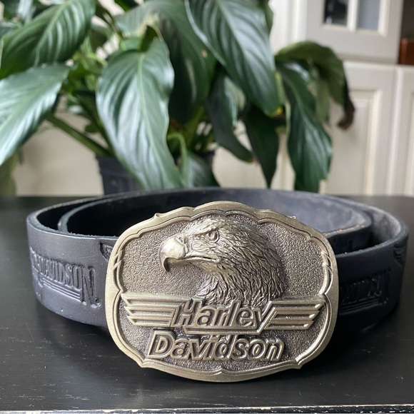 Vintage Harley Davidson Eagle Belt - Picture 12 of 16